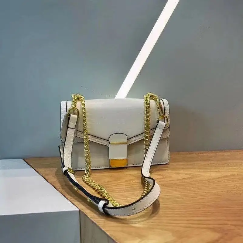 

Сумки через плечо для женщин, роскошные брендовые дизайнерские дамские сумочки на ремне из натуральной кожи, маленькие квадратные сумки дл...