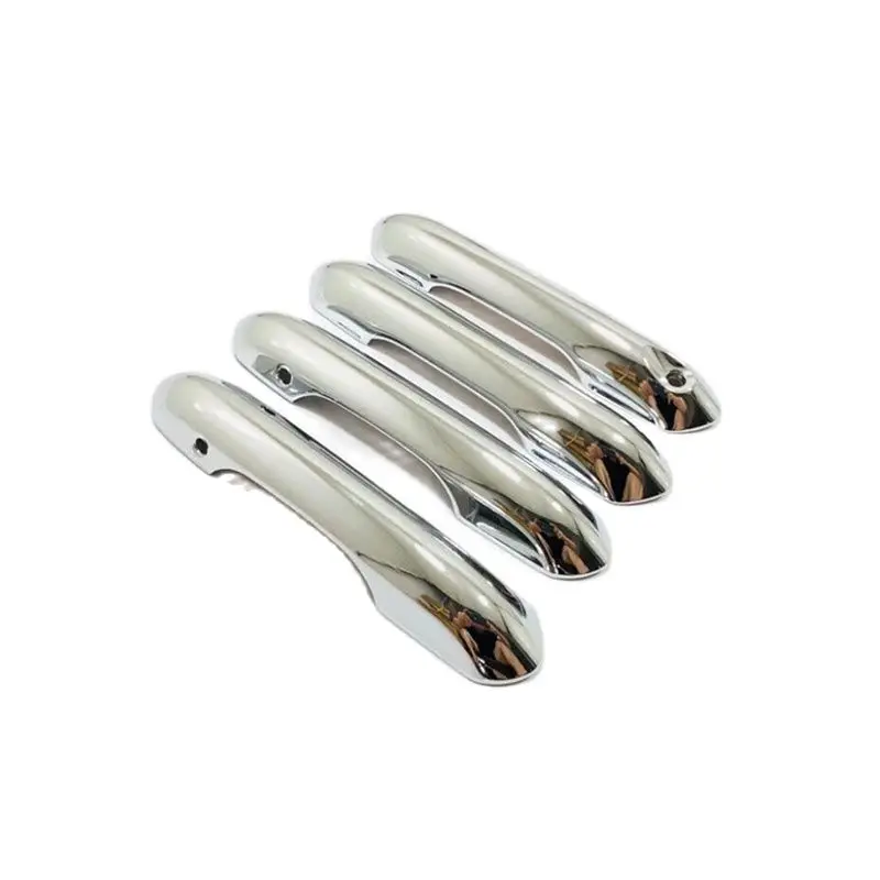 4 шт. хромированный/углепластиковый чехол на дверную ручку автомобиля Ford Explorer 2020