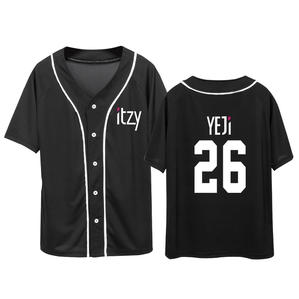 Новинка 2020 г. Женская Футболка Kpop ITZY Yuna RyuJin Lia ChaerYeong фанаты кардиган с коротким
