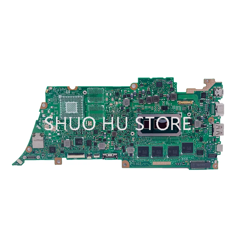 ux433fa motherboard for asus zenbook ux433fn ux433f u4300f ux433fa laotop mainboard i3 8145u cpu 8gbram 100 full test free global shipping