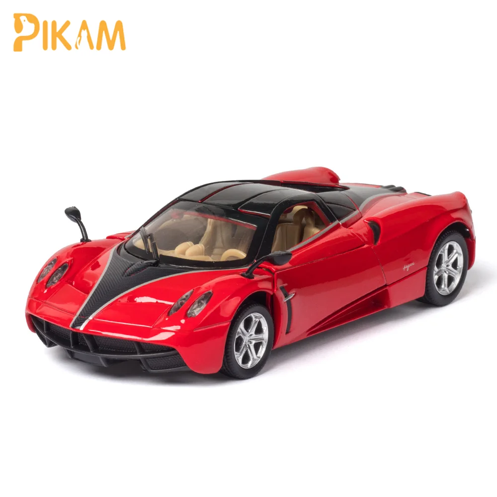 

1:32 Pagani Huayra Alloy Car Model Metal Diecasts & Toy Vehicles Collection Zonda Pull Back Simulation Toys For Kids Boys Gift