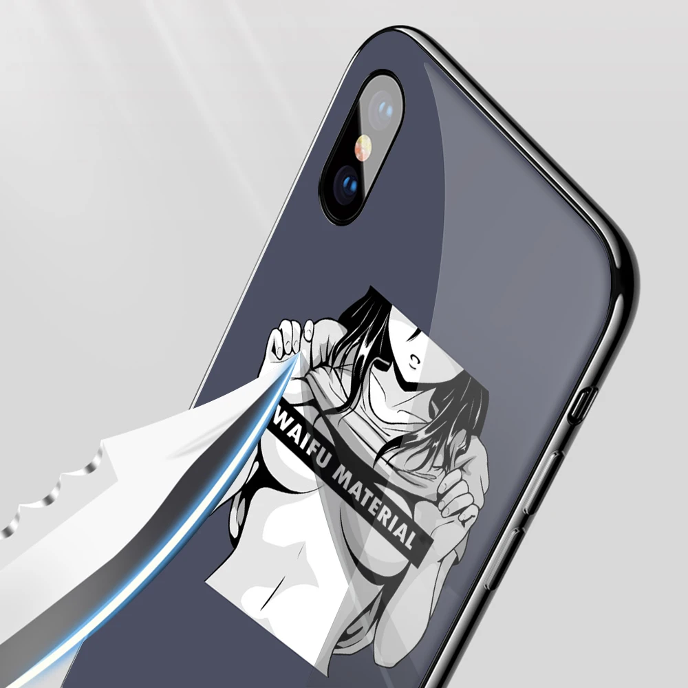 Мягкий чехол из закаленного стекла для Xiaomi Redmi Note 5 6 7 Pro Mi A1 A2 8 Lite 9 F1 | Мобильные