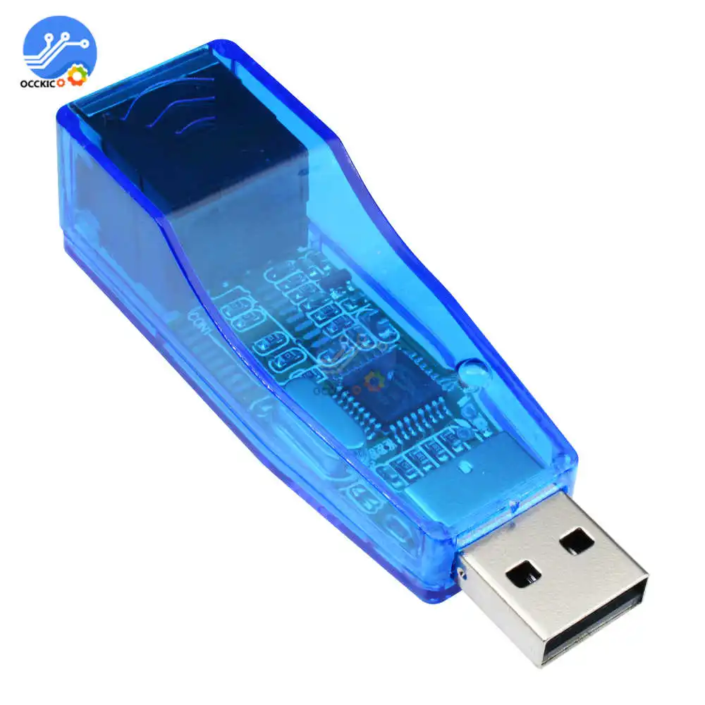 USB Ethernet адаптер 2 0 к RJ45 Сетевая карта LAN для Windows 7/8/10/XP ноутбука разъем|Коннекторы и