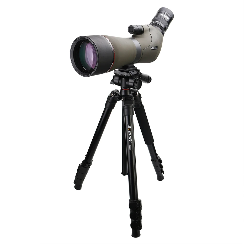 SVBONY 20-60x80 Zoom Зрительная труба с азотным заполнением SV46 телескоп двойной механизм фокусировки металлический корпус w/57," высококачественный штатив