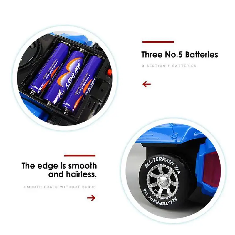 Робот-трансформер в виде динозавра со светодиодной светодиодный светкой