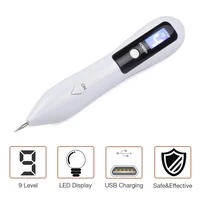 9 level laser plasma pen mole removal dark spot remover lcd skin care point pen skin wart tag tattoo removal tool beauty care