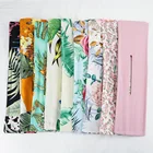 Резинки для волос Deft в пучок, аксессуары для волос для девушек и женщин, гибкие резинки для волос сделай сам с бантом, пончиком и принтом, бигуди, инструмент для укладки волос