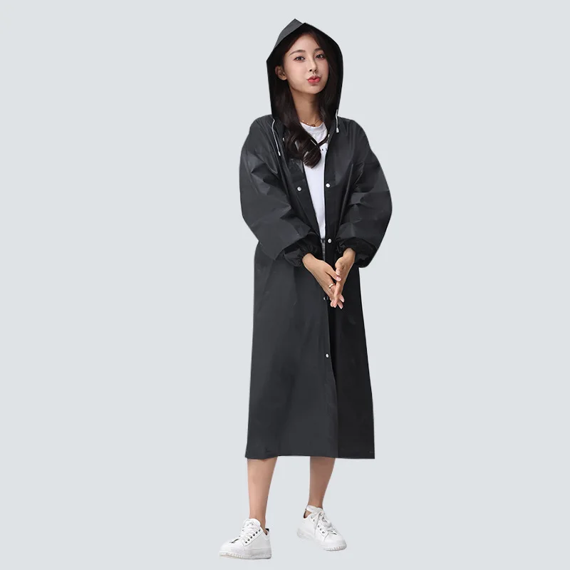 Модный женский и мужской портативный плащ EVA для путешествий на открытом воздухе