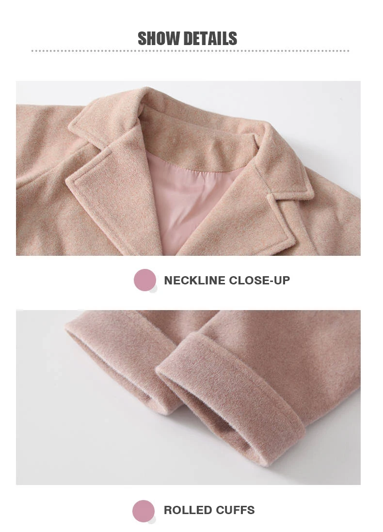 Girls autumn new autumn dress woolen coat girls long-sleeved clothes in the big children's long trendy coat