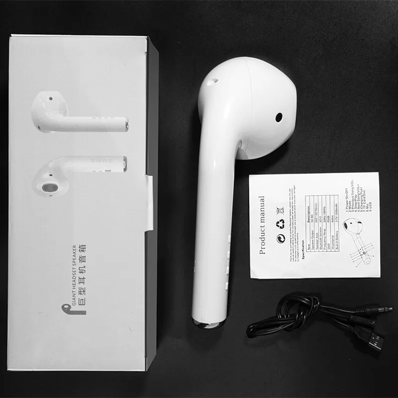 Портативные Bluetooth-наушники Giant гарнитура с микрофоном поддержка TF/AUX | Электроника