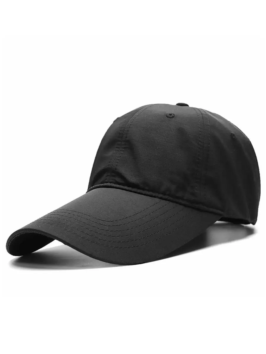 

11cm long visor large head Man Big Size Causal Peaked Hats Dry Quickly Fishing Hat Man Plus Size Baseball Cap 55-60cm 60-65cm