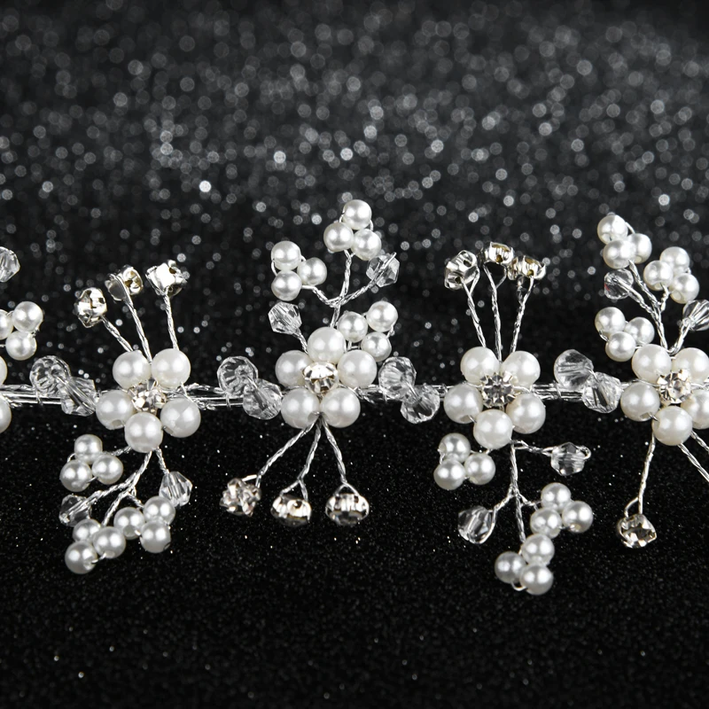 Тиара для волос Стразы с кристаллами ювелирные изделия аксессуары женщин обруч