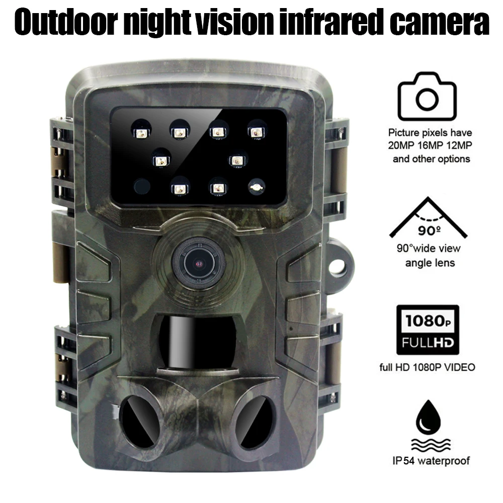 

PR700Hunting Trail Camera 20MP 1080P Waterproof PIR Infrared Night Vision Wildlife Cameras Surveillance Tracking Cam
