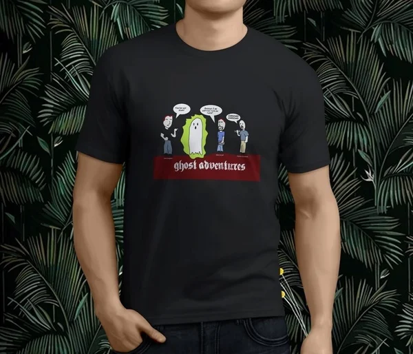 

New Popular Ghost Adventures Characters Men's Black T-Shirt