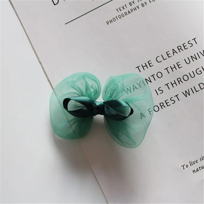 Заколки для волос ручной работы с мультяшным бантом 10 шт./лот |