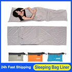 TOMSHOO 70*210 см наружный спальный мешок для путешествий одиночный спальный мешок лайнер для взрослых Кемпинг Туризм аварийный спальный мешок