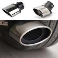 universal car auto exhaust pipe muffler tail pipe outlet nozzle end accessories for kia rio 3 4 k2 k3 ceed cerato sportage