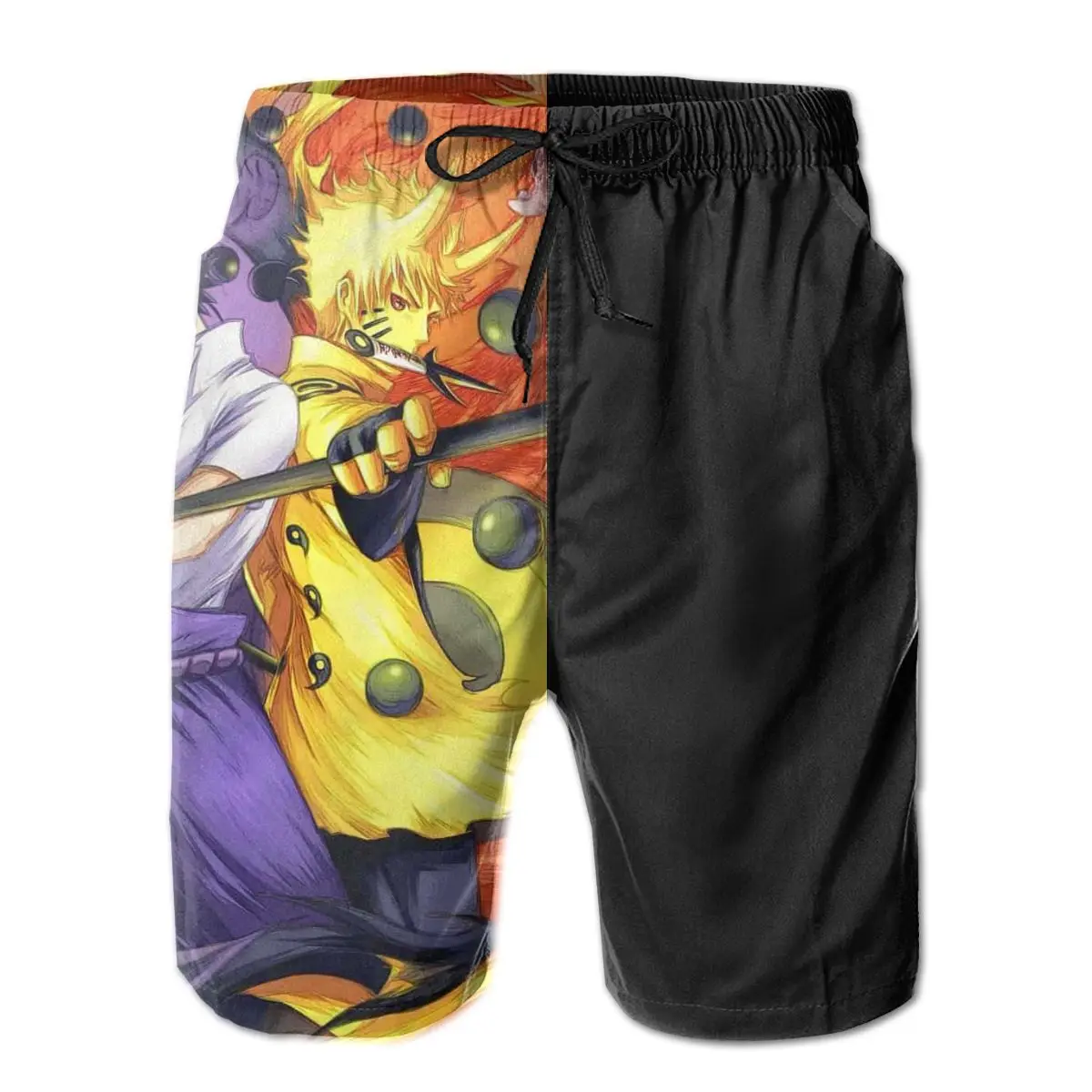 

hakate,Japanese Anime Sports Hokage30 Shorts Breathable Quick Dry Humor Graphic Male Shorts