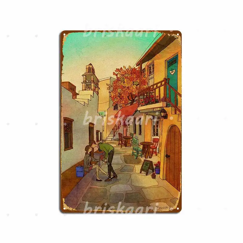 

A Date Metal Signs Mural Painting Printing Mural Pub Metal Posters