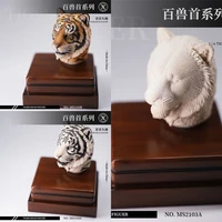 mostoys ms2103 16 scale head sculpture of all beasts pvc tiger head sculpt carved model for 12 inches action figure doll body