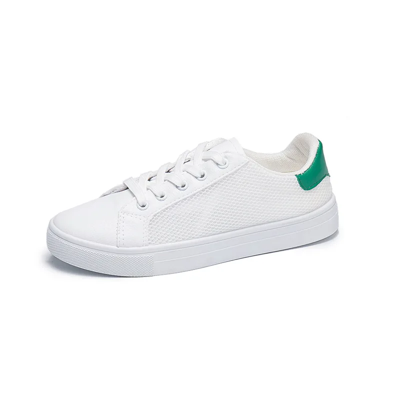 Small White Shoes 2020 Summer Women's Mesh Air Breathable Flats Bottom Female Comfortable Sneaker Casual Walking Shoes for Women