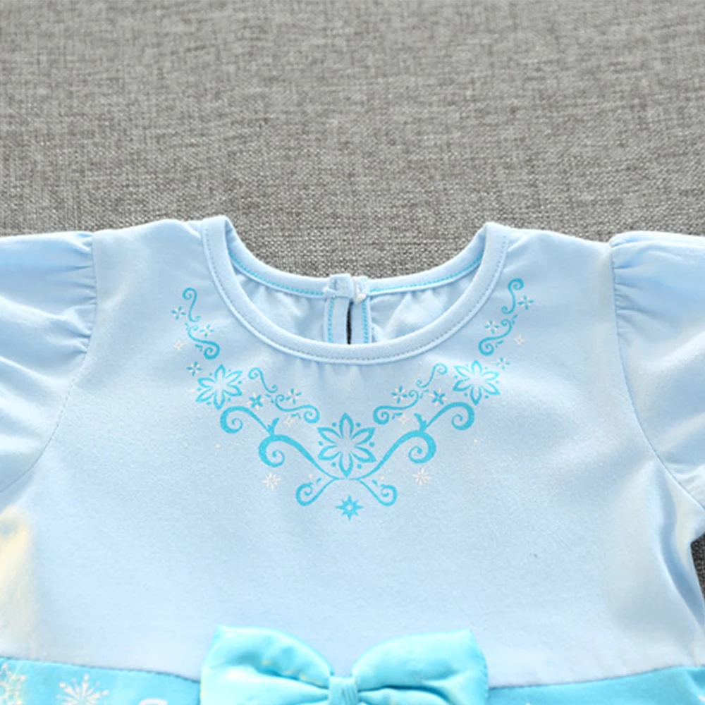 AmzBarley/костюм для маленьких девочек кружевное Хлопковое платье принцессы Детские