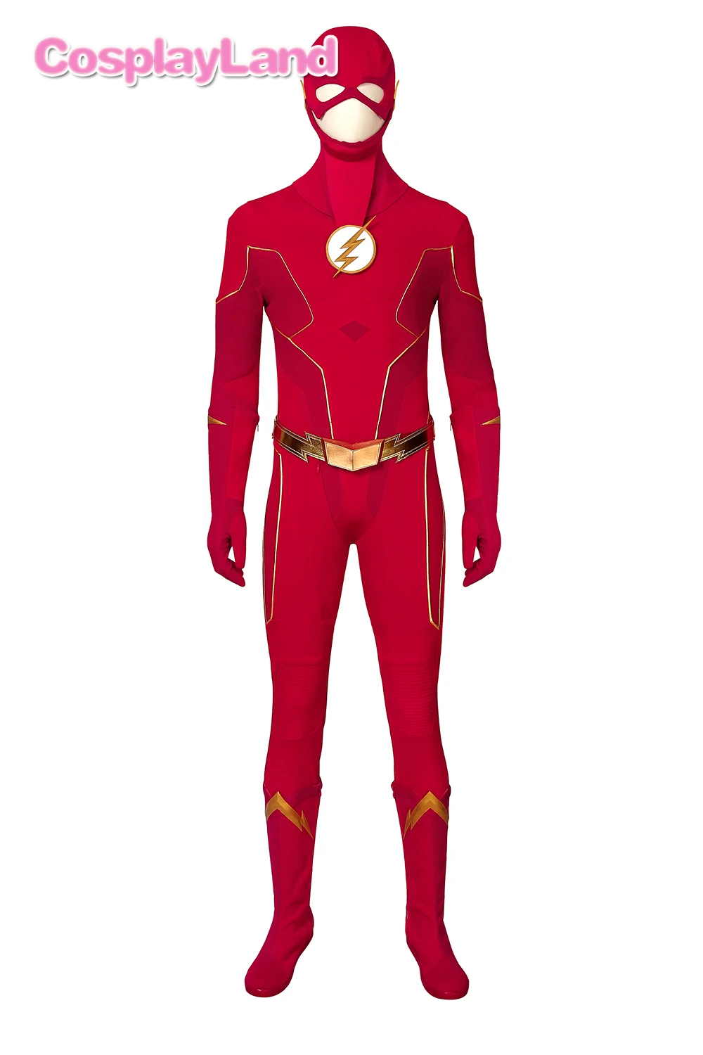 Костюм Барри Аллена из флэш-сезона 6 костюм для косплея комбинезон Хэллоуина