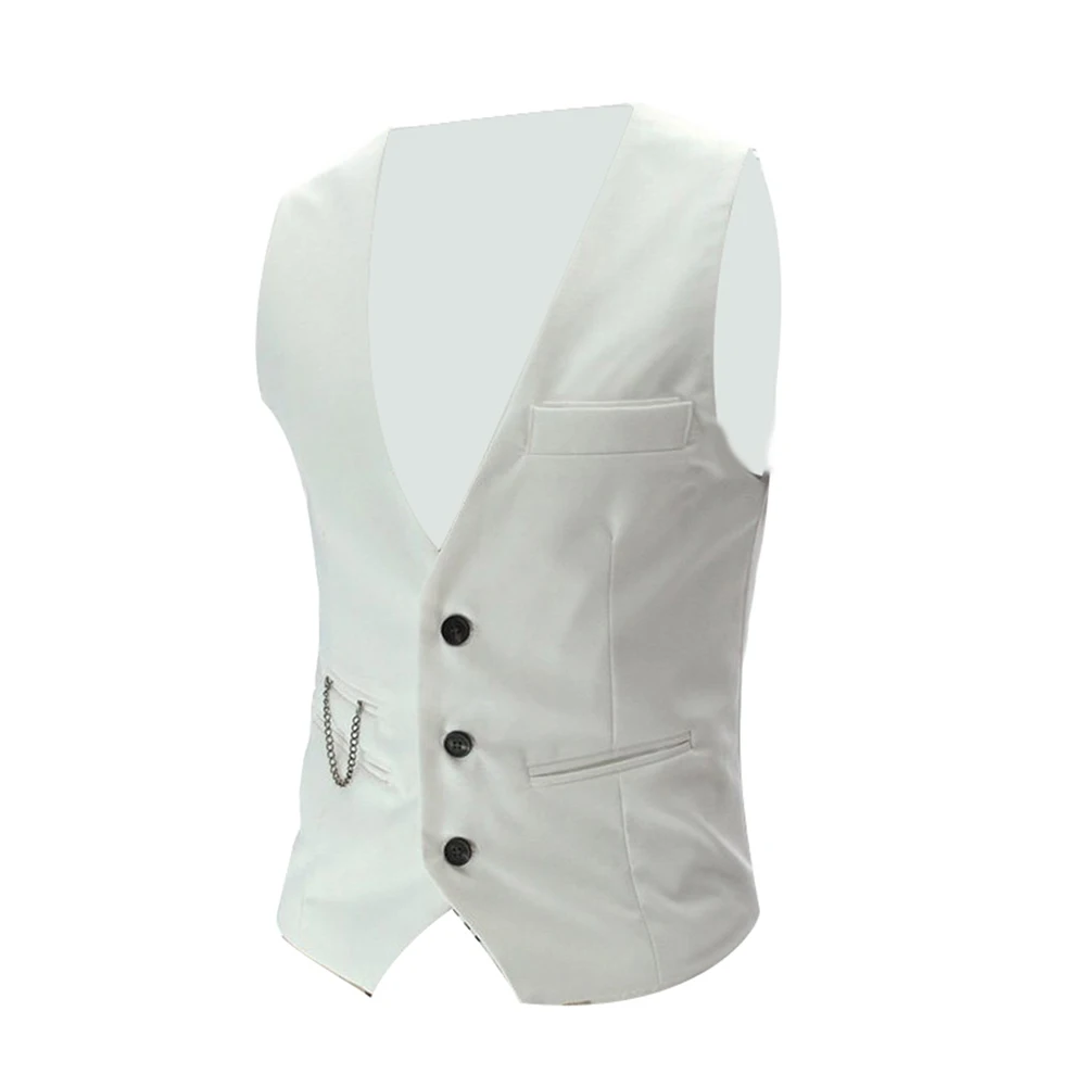 M-5XL, новинка, костюм, жилет для мужчин, S-liming Fit, мужские официальные жилеты, жилет, Повседневный, без рукавов, пиджак, Деловой, офисный, свадебный жилет