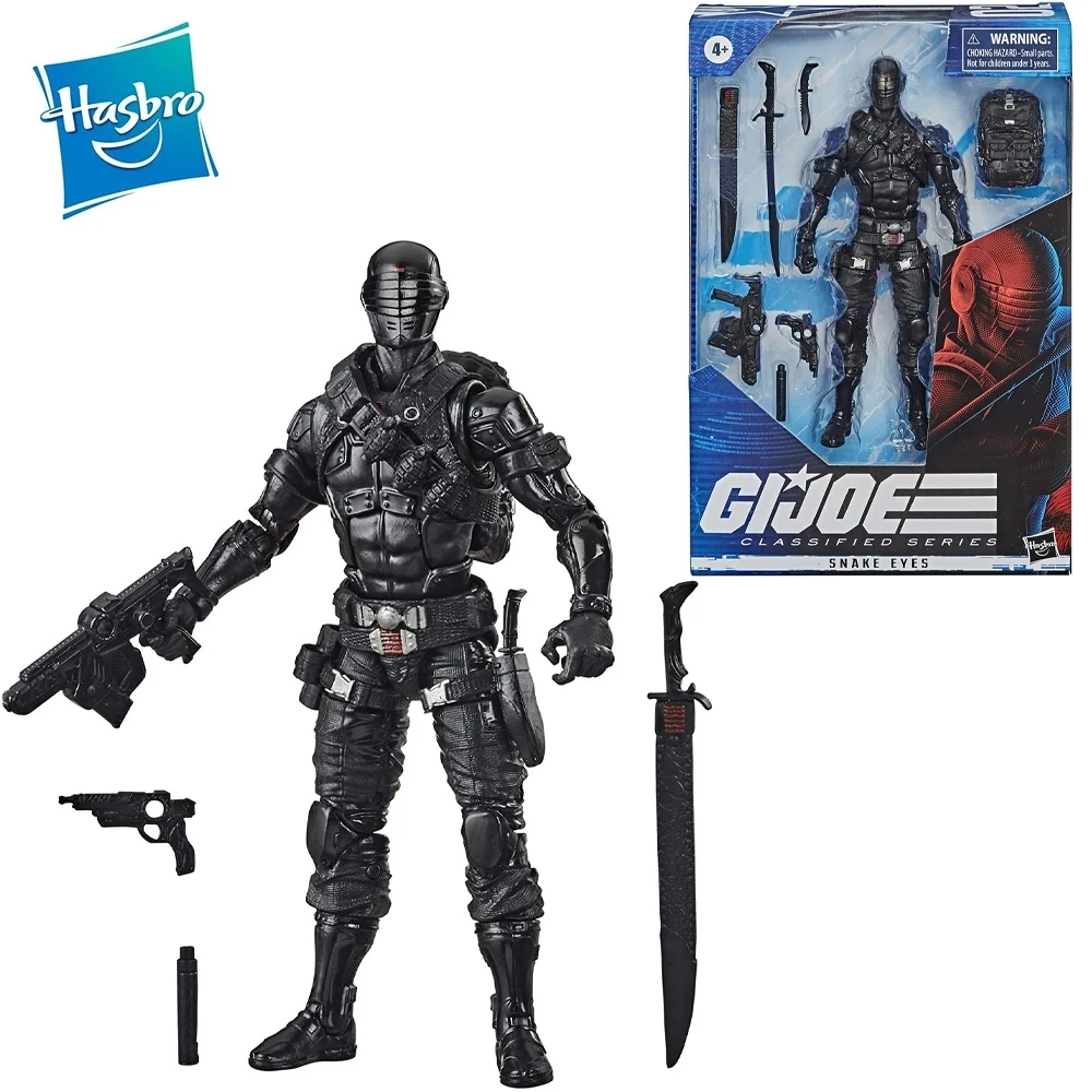 

Hasbro G.i.joe Классическая серия змеиные глаза фигурка Коллекционная Премиум игрушка Фигурки игрушки подарок на день рождения 6 дюймов