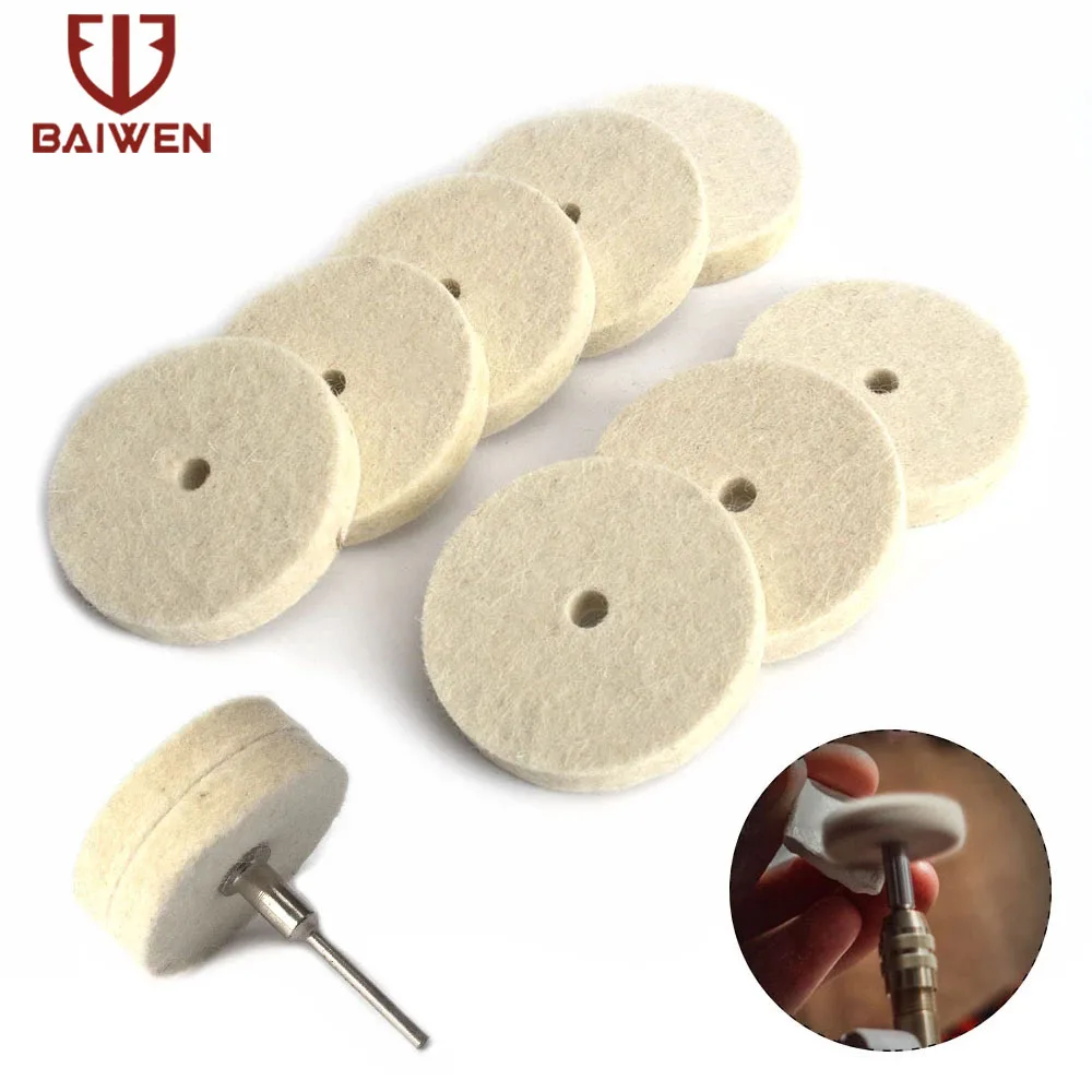 Полировочное колесо из фетра и шерсти 2 дюйма | Инструменты