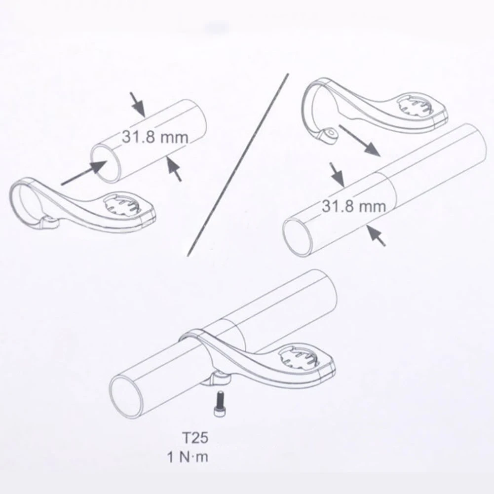 MTB дорожный велосипед компьютерный держатель пластиковый Руль с ЧПУ крепление на