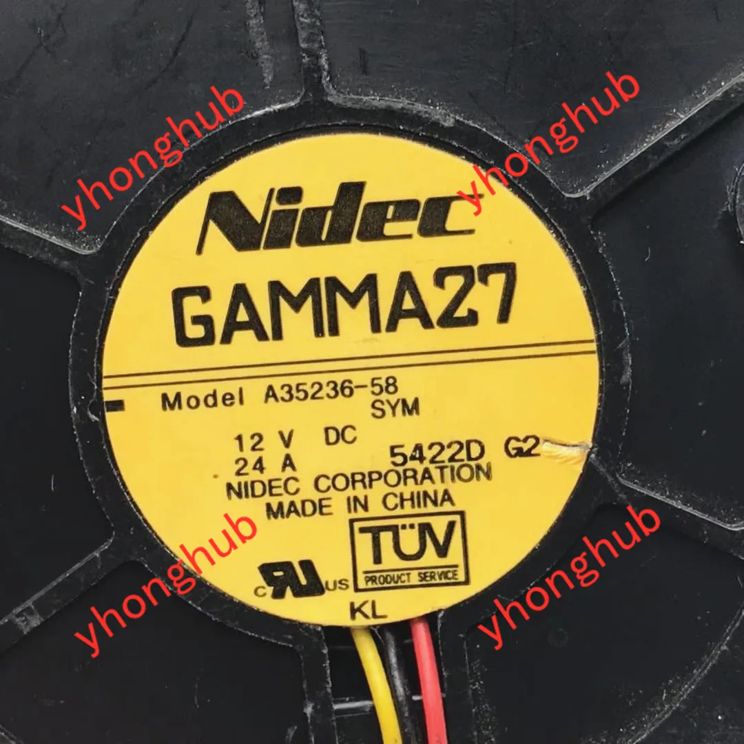 Nidec A35236-58 SYM DC 12V 0.24A 58x58x25 мм 3-Провода Сервер вентилятор охлаждения | Компьютеры и