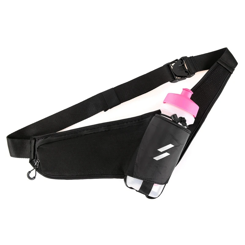 

Mountain Bike Water Bottle Belt Waist Pack Waterproof Fanny Pouch for Women Men Runner Camping Hiking Running Cycling Bikes