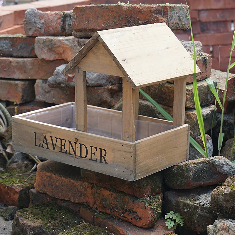 

Винтажный деревянный плантатор ручной работы, новый дизайн