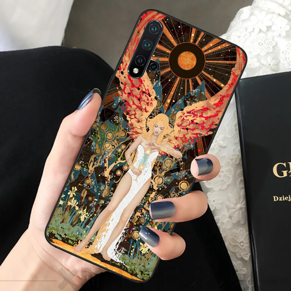 Чехол для телефона Reayou с красивым изображением девушки из природы чехол huawei nova 2 2i