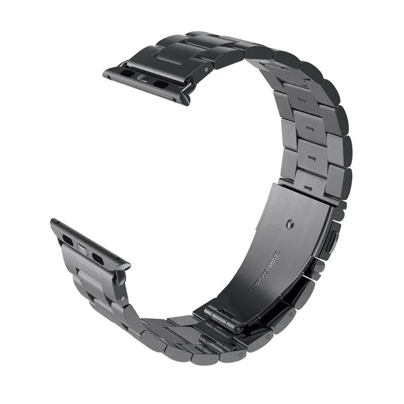 

Stainless Steel Band for Apple Watch 4 Bands 44mm 40mm Metal Link Replacement Strap Bracelet for Iwatch Series 1/2/3 38mm 42mm