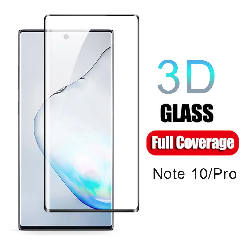 3D полная наклейка для Samsung Galaxy Note 10 стекло Samsun Note10 Pro защитное Galax 10Pro Plus закаленная