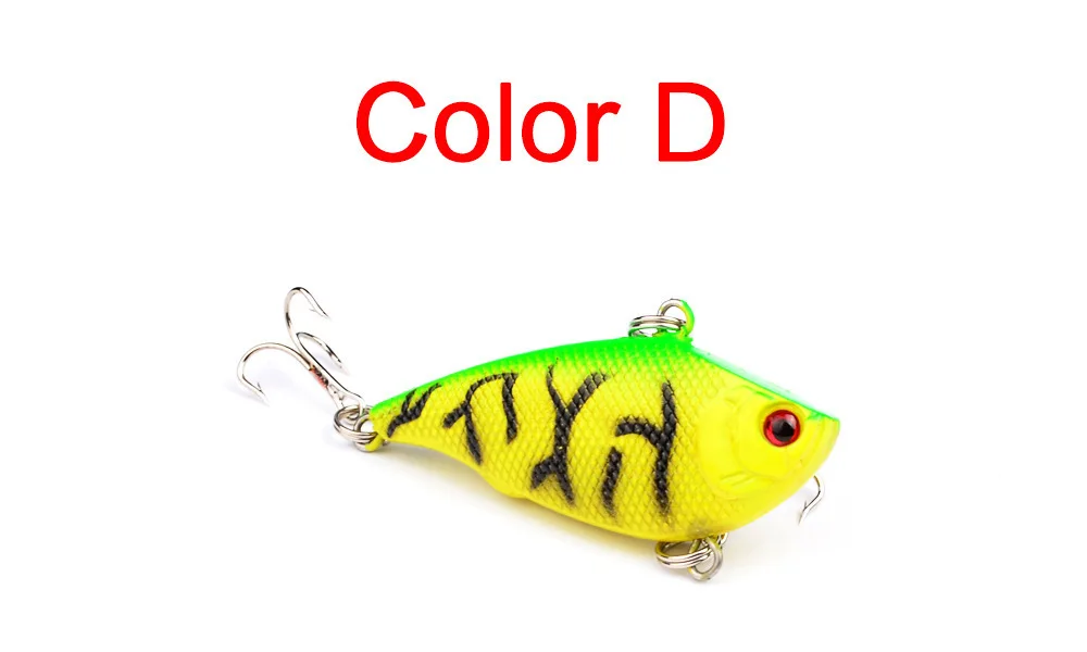 5 шт./компл. длинное бросание Вибрирующая наживка 55 мм 7 г Swimbait звук воблер (Wobbler) 6 #