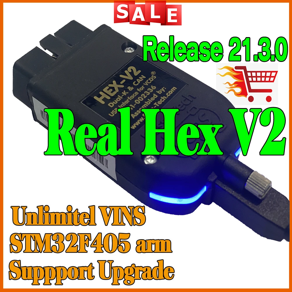 Многоязычный настоящий V2 VAG COM HEX 21 3 VAGCOM 20 12 CAN USB интерфейс для VW AUDI Skoda Seat Unlimited VIN