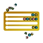 Подставка для кофейных капсул, вращающаяся стойка для кофейных капсул, вращающиеся полки для хранения кофейных капсул, 2440 шт. капсул