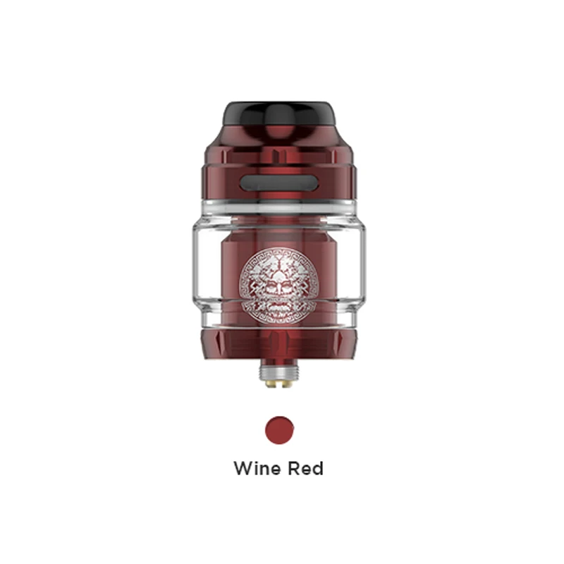 wine red 2 шт./лот резервуар для вейпа Geekvape Zeus X RTA 4,5 мл емкость бака с 810 Delrin капельным наконечником vape распылитель rta vs zeus rta zeus dual - Цвет: wine red