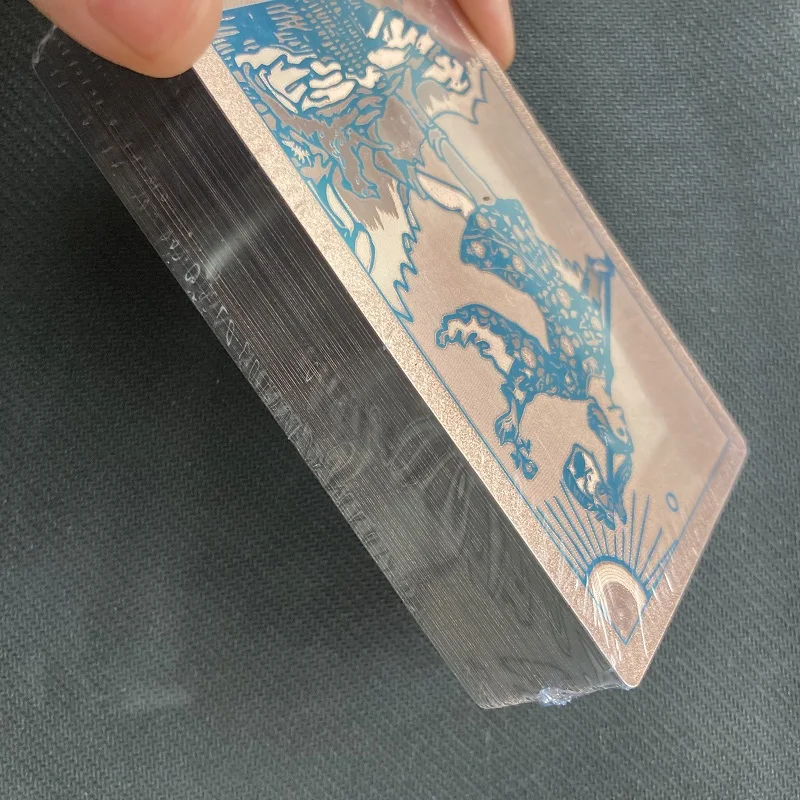 

78Cards/Set Holographic Foil Oracle Deck Divination Collection Rose Golden Tarot Cards Deck Waite Board Game Divination card