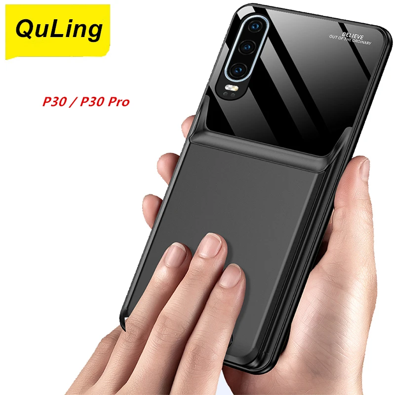 

QuLing 10000 мАч для Huawei P30 чехол для батареи P30 Pro зарядное устройство для батареи Чехол для Huawei P30 Pro Чехол для батареи