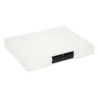 a4 storage box portable filing products plastic document paper filing case file school office supplies