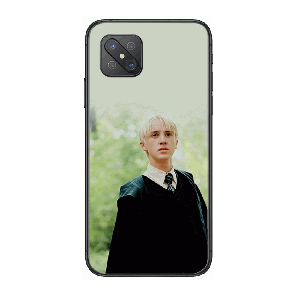 

Draco Malfoy potter Fashion Phone Case cover For OPPO A91 9 83 79 92s 5 F9 A7X Reno2 Realme6pro 5 black tpu cell cover