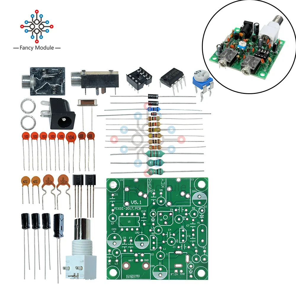 Супер коротковолновый радиоприемопередатчик diymore S Пикси CW QRP 7 023 026 МГц комплект