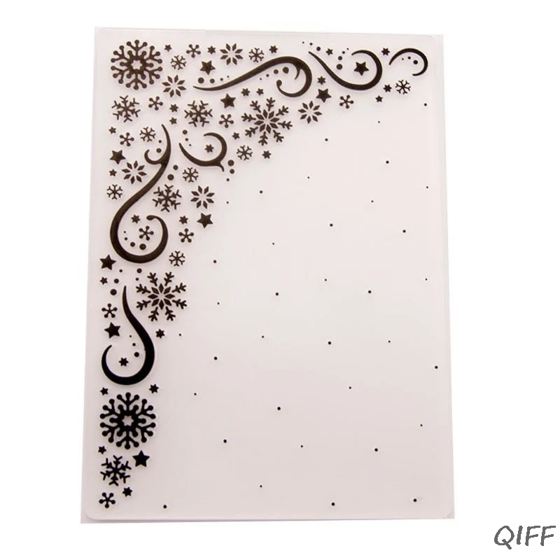 Пластиковая папка для тиснения шаблон DIY скрапбук фотоальбом открытка украшения