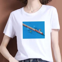 t shirts for women puddle jumper print cartoon ladies female tee t shirt 90s casual top lady womens harajuku graphic t shirt