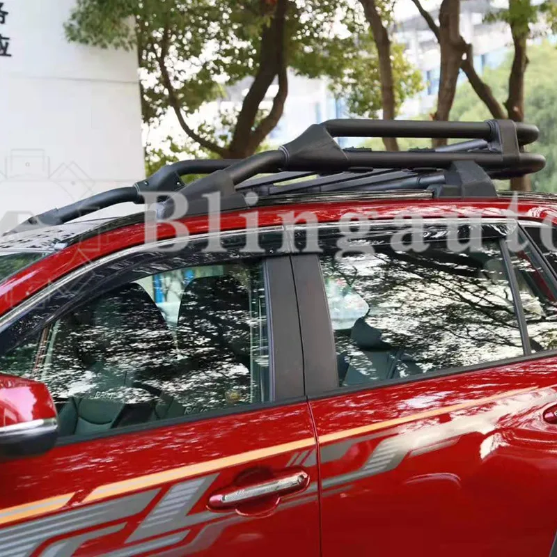 3 шт. черная левая правая алюминиевая стойка для багажа перекресток рейка на