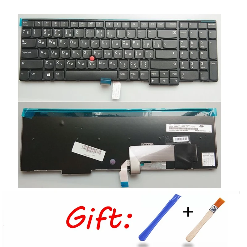 Русская клавиатура для lenovo IBM ThinkPad T550 T540 T540p L540 край E531 E540 W541 W540 W550s 0C44592 0C44913 0C44952 ру